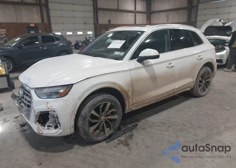 2021 Audi Q5 Premium Plus 45 Tfsi Quattro S Tronic z USA, uszkodzony, nr VIN WA1BAAFY1M2115722